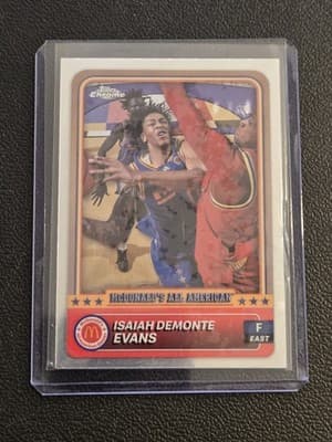 2024 Topps Chrome McDonald's All-American #27 Isaiah Demonte Evans