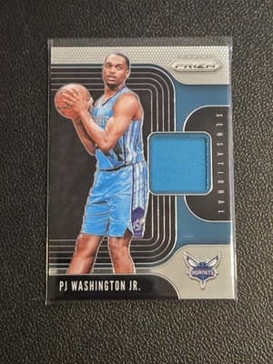 2019-20 Panini Prizm #SS-PJW PJ Washington Jr. Sensational Swatches