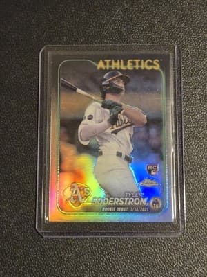 2024 Topps Chrome Update #USC22 Tyler Soderstrom Prism Refractors