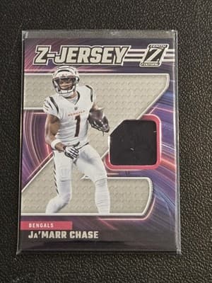 2024 Panini Zenith #ZJ21 Ja'Marr Chase Z Jersey