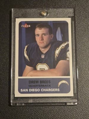 2002 Fleer #8 Drew Brees