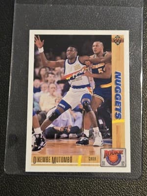 1991-92 Upper Deck #R29 Dikembe Mutombo Rookie Standouts
