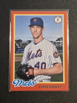 2022 Topps Archives #114 Chris Bassitt Red #/75