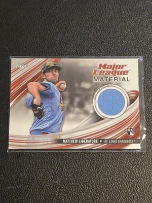2023 Topps #MLM-ML Matthew Liberatore Major League Material Relics (Series Two)