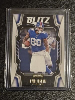 2020 Panini Playbook #BLITZ-20 Evan Engram Blitz Memorabilia