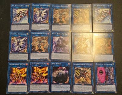 Yu-Gi-Oh! Lot 15 Link Monsters F.A. Shining Star GT Trickstar Delfendium Heatleo