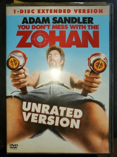 You don't mess with the zohan dvd