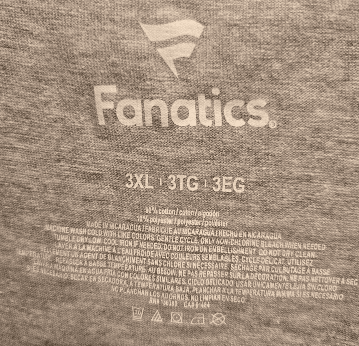 Atlanta Reign Overwatch League TShirt 3XL Gray Fanatics NWT Esports Blizzard OWL - Thumbnail 2