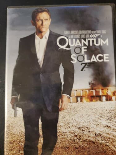 007 James bond quantum of solace dvd