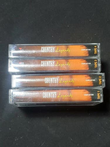 Country Legends Cassette Tapes 1,2,3 & 4 - Thumbnail 2