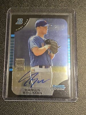 2005 Bowman Chrome #347 Shawn Bowman