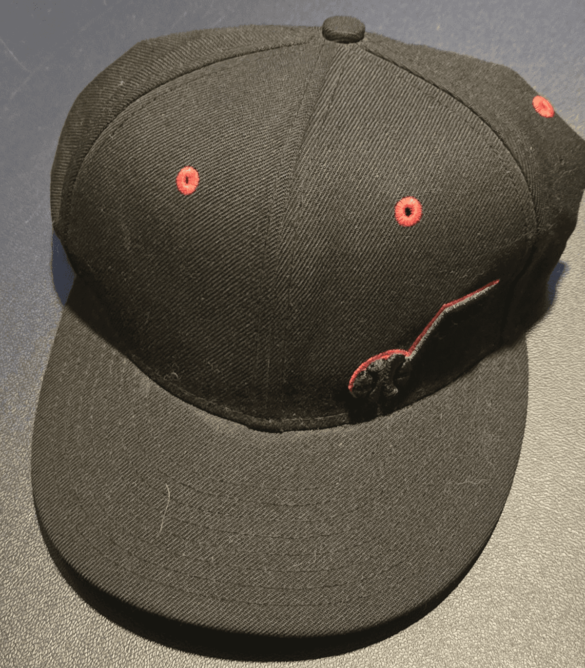 New Era 59FIFTY Utah Jazz NBA Fitted Hat 7 1/8 Black/Red – VG Condition