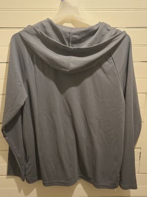 Antigua Men’s XL Gray Full‑Zip Hooded Jacket with Syracuse “S” Logo – NWT - Thumbnail 3