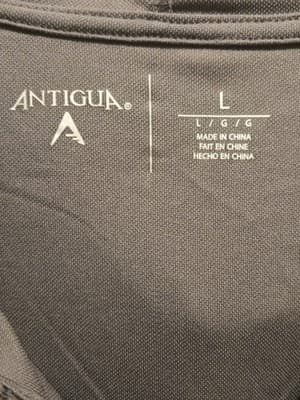 Antigua Men’s XL Gray Full‑Zip Hooded Jacket with Syracuse “S” Logo – NWT - Thumbnail 2