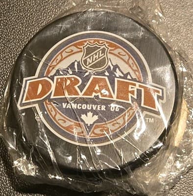2006 NHL Draft Hockey Puck