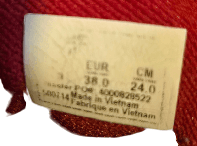 Vans Old Skool different size 6/3 2 different size Red Checkerboard Skate Shoes - Thumbnail 3