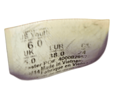 Vans Old Skool different size 6/3 2 different size Red Checkerboard Skate Shoes - Thumbnail 2