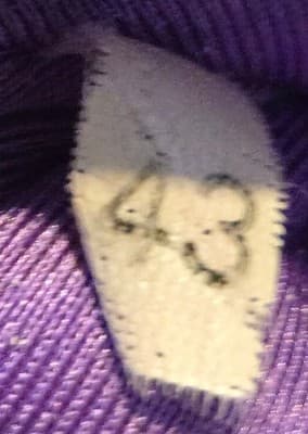 Unbranded Sneakers Unisex EU 43 Purple Knit JUST SO Slip On Athletic Shoes - Thumbnail 2