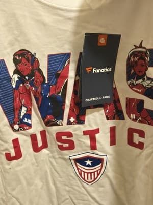 Overwatch League Washington Justice Long Sleeve Shirt – Fanatics Men’s Large NWT - Thumbnail 3
