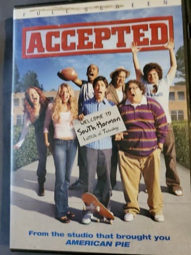Accepted Dvd