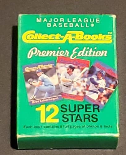 1990 Collect-A-Books Premier Edition Major League Baseball Superstar Cards Box#3