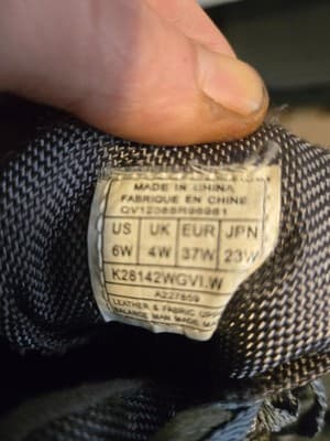 Ryka Sneakers Womens 6W Olive Gray Lace Up Walking Hiking Athletic Comfort Shoes - Thumbnail 2