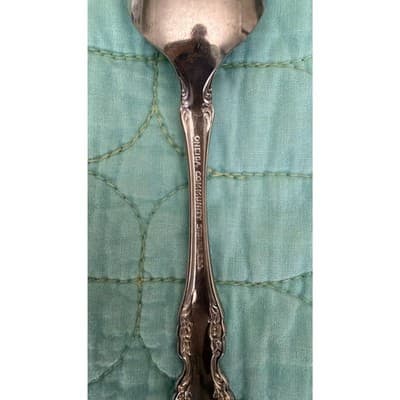 Oneida Community Brahms 39 Pc Lot Discontinued Pierced Handle Rose Stainless USA - Thumbnail 12