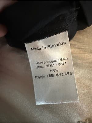 PAIGE Black Modal Wrap Mini Dress Ruffle Hem Long Sleeve Size S - Thumbnail 8