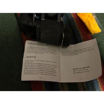 Vintage Bausch and Lomb Binoculars Legacy 7x35 EWA Field 11 w/ Case - Thumbnail 9
