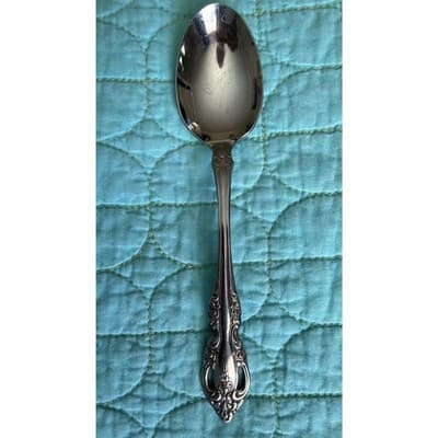 Oneida Community Brahms 39 Pc Lot Discontinued Pierced Handle Rose Stainless USA - Thumbnail 13