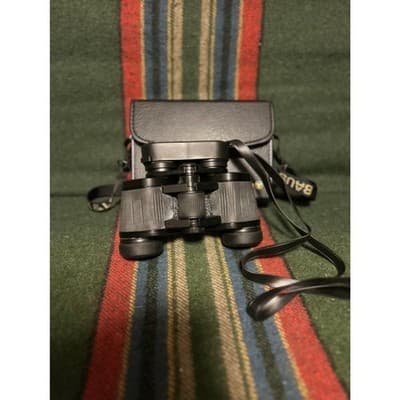 Vintage Bausch and Lomb Binoculars Legacy 7x35 EWA Field 11 w/ Case - Thumbnail 8