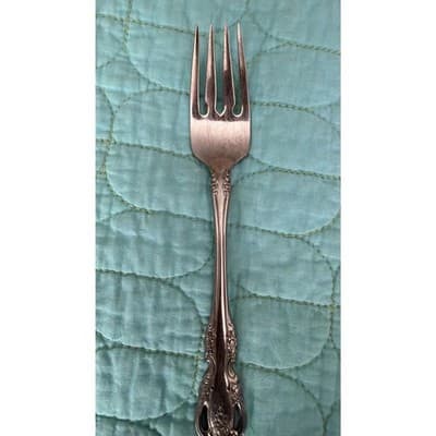 Oneida Community Brahms 39 Pc Lot Discontinued Pierced Handle Rose Stainless USA - Thumbnail 14