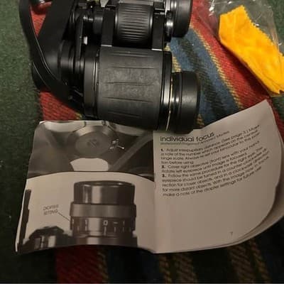 Vintage Bausch and Lomb Binoculars Legacy 7x35 EWA Field 11 w/ Case