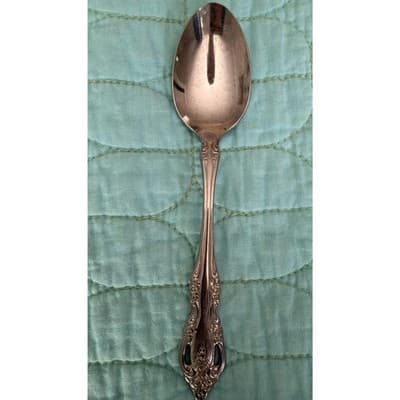 Oneida Community Brahms 39 Pc Lot Discontinued Pierced Handle Rose Stainless USA - Thumbnail 7