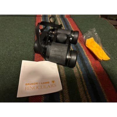 Vintage Bausch and Lomb Binoculars Legacy 7x35 EWA Field 11 w/ Case - Thumbnail 6