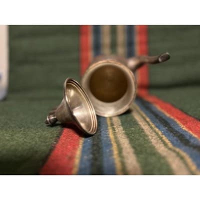 Antique Victorian Silver Plated Coffee Pot Hinged Lid Pedestal Base - Thumbnail 5