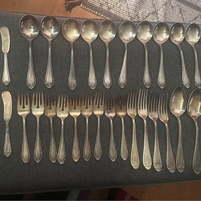 antique flatware set - Thumbnail 10