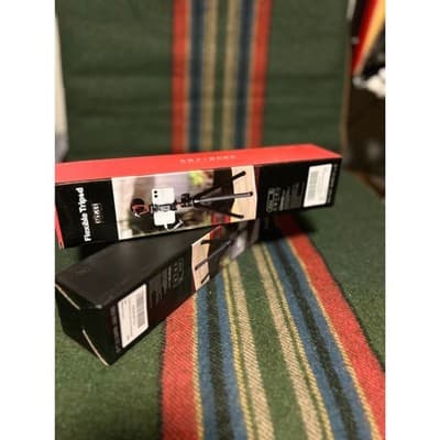 Portable Camera Tripod, Mini Flexible Stand for Phone with Cold Shoe Phone Mount - Thumbnail 9