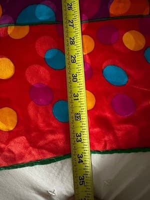 Vintage Yves Saint Laurent YSL 100% Silk Scarf Large Square 46” - Thumbnail 10