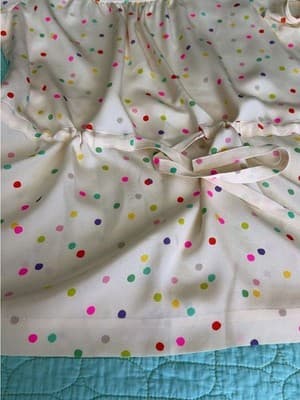 Kate Spade New York Live Colorfully 100% Silk Confetti DotTop Cream Cap Sleeve M - Thumbnail 6