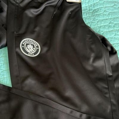 Puma Manchester City FC YearoftheDragon Tracksuit Set Jacket+Pants Black XL NWT - Thumbnail 3