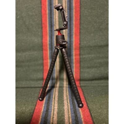 Portable Camera Tripod, Mini Flexible Stand for Phone with Cold Shoe Phone Mount - Thumbnail 12