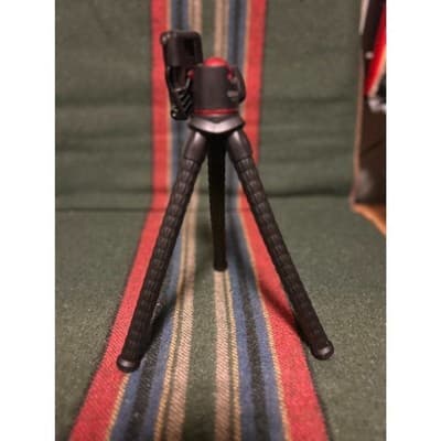 Portable Camera Tripod, Mini Flexible Stand for Phone with Cold Shoe Phone Mount - Thumbnail 6