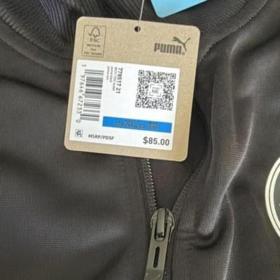 Puma Manchester City FC YearoftheDragon Tracksuit Set Jacket+Pants Black XL NWT - Thumbnail 4