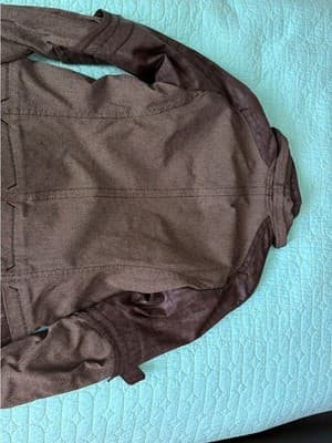 Beate Heymann Streetcouture Jacket Brown Faux Leather Bronze US 8 EU 38 - Thumbnail 6