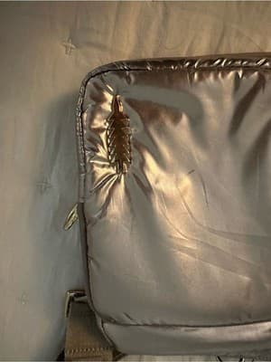 Thacker NYC Puffer Crossbody Bag Metallic Bronze NWT - Thumbnail 4