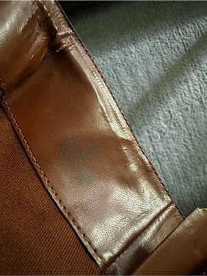 Lauren Ralph Lauren Cognac Leather Knee High Stiletto Boots Triple Buckle Sz 8.5 - Thumbnail 7