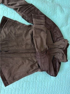 Beate Heymann Streetcouture Jacket Brown Faux Leather Bronze US 8 EU 38 - Thumbnail 5