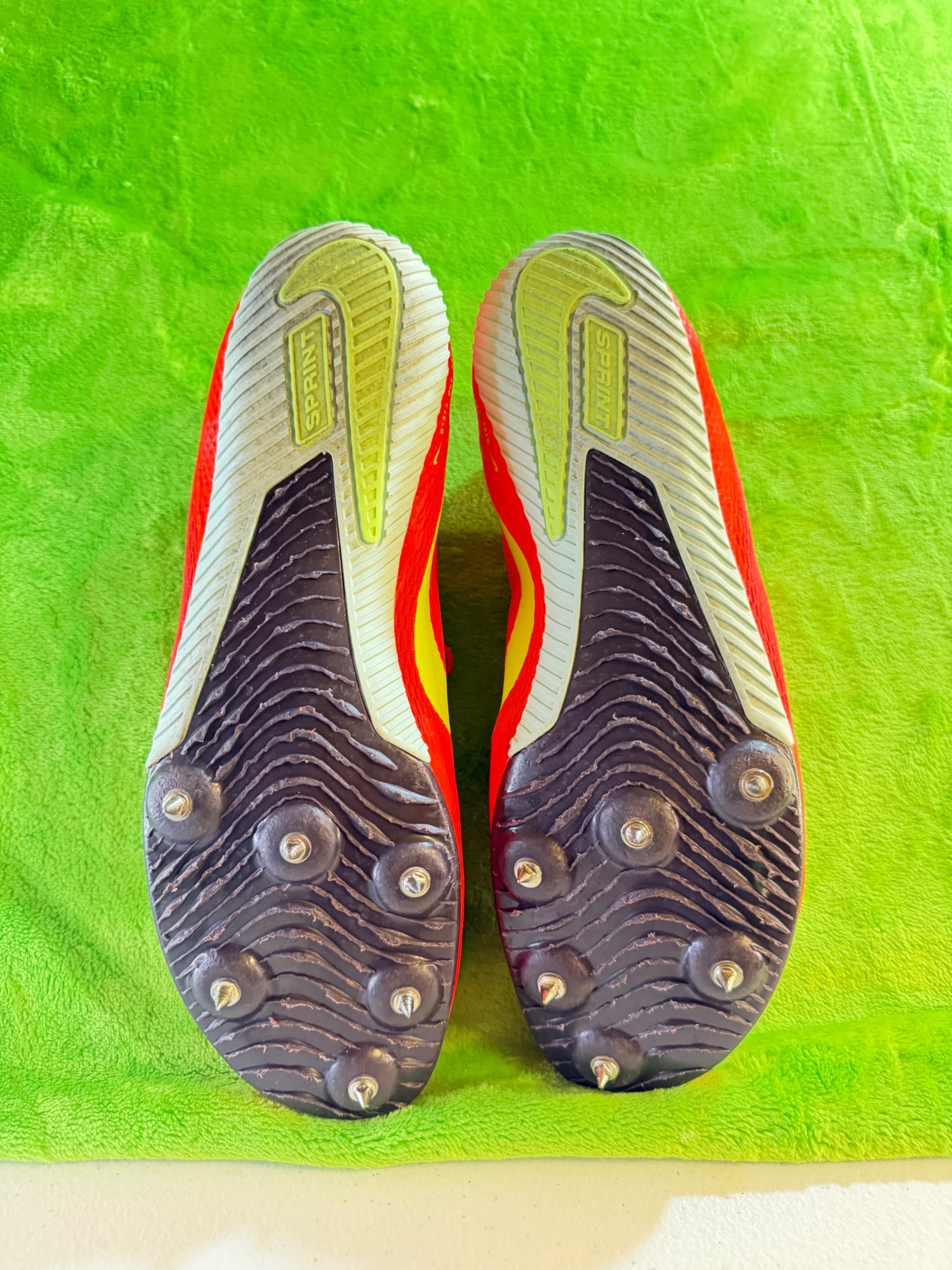 Nike Zoom Rival Sprint Track Field Spikes Mens 7 Bright Crimson FZ9663-600 NEW - Thumbnail 8