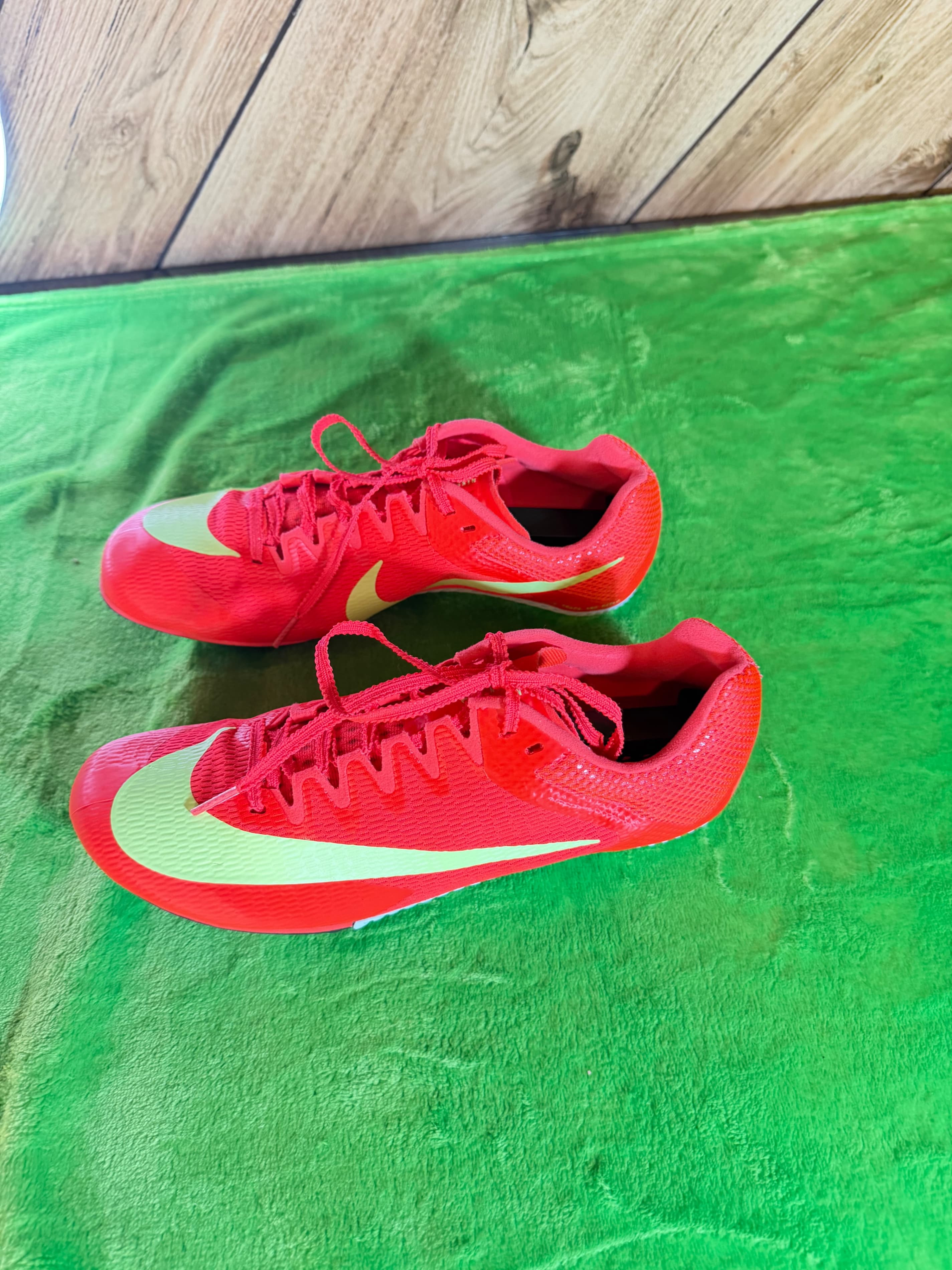 Nike Zoom Rival Sprint Track Field Spikes Mens 7 Bright Crimson FZ9663-600 NEW - Thumbnail 3